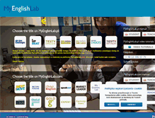 Tablet Screenshot of myenglishlab.pl